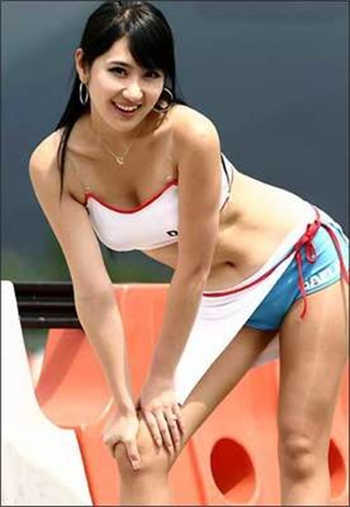 潮州彩塘健身房女主角视频